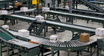 Сортировка груза на складе